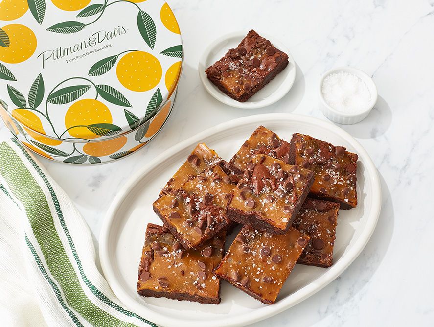 Sea Salt Caramel Brownies