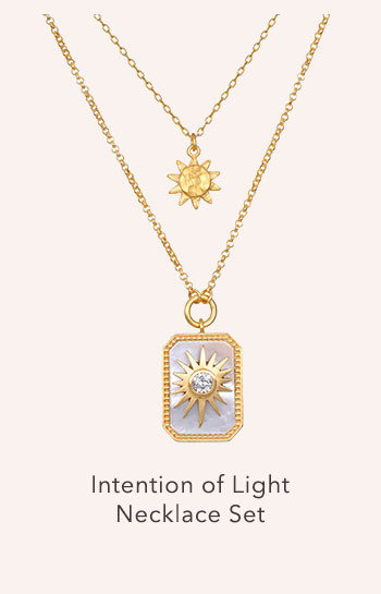 Intention of Light Necklace Set