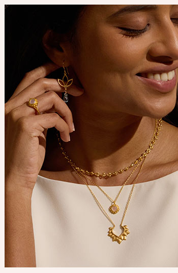Blooming Love Lotus Petal Necklace