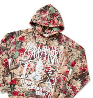 Terrifier x Bloody Disgusting Camo Hoodie