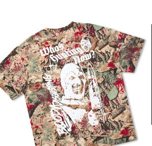 Terrifier x Bloody Disgusting Who's Hunting Now T Shirt