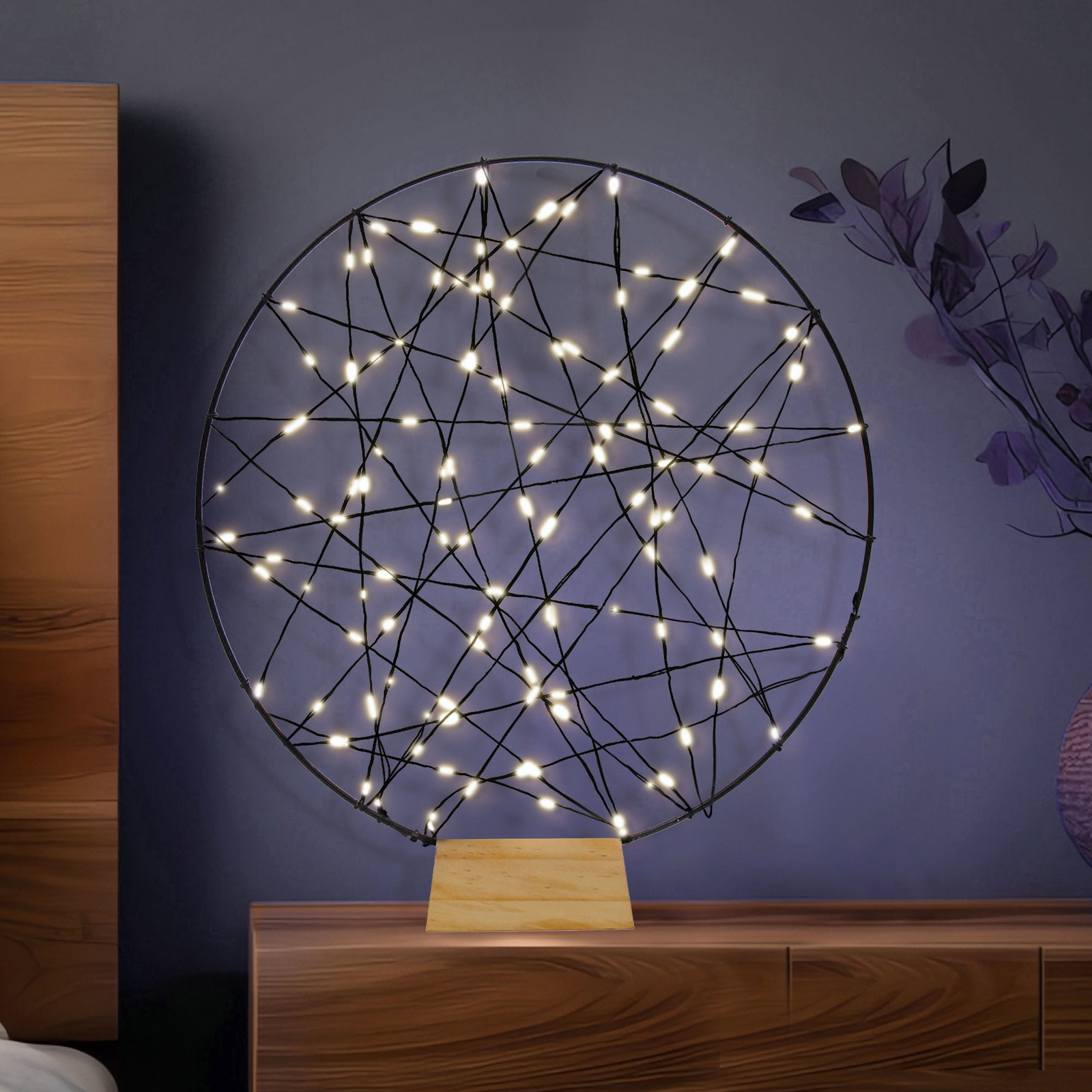 Image of LED Traumfänger Lampe - Stimmungslicht