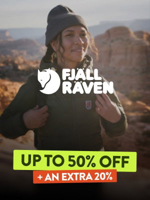 Fjällräven UP TO 50% OFF + an extra 20%