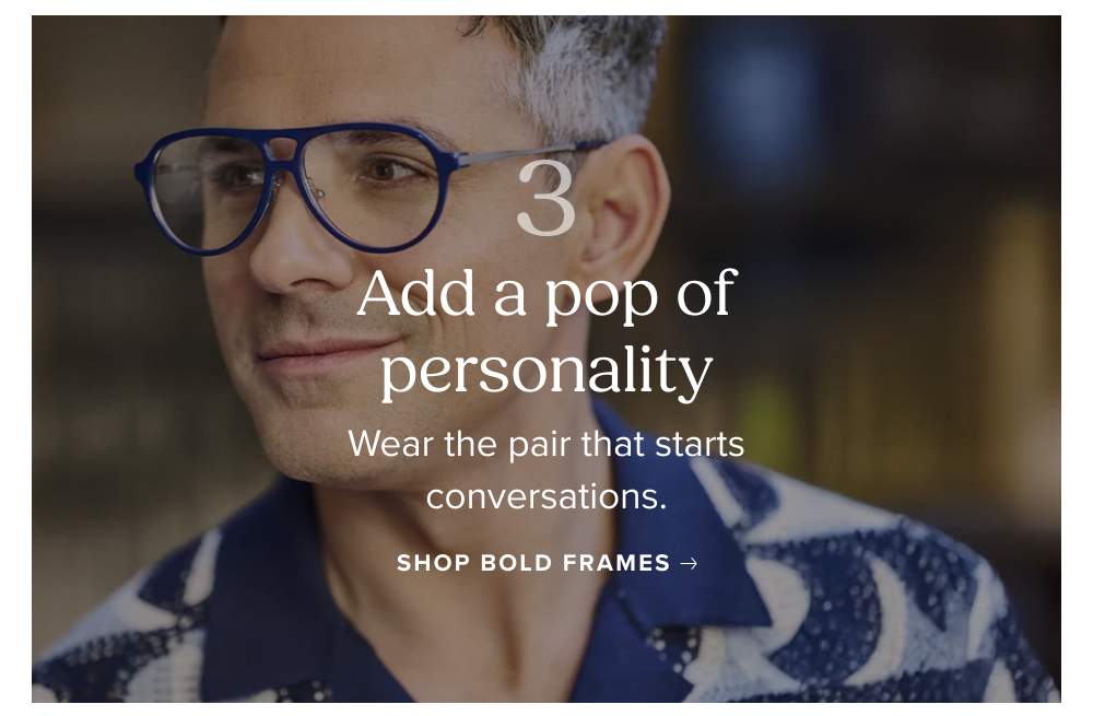 Add a pop of personality 