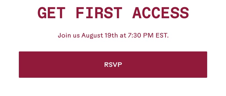 Get First Access!