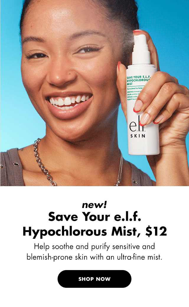 Save Your e.l.f. hypochlorous Mist