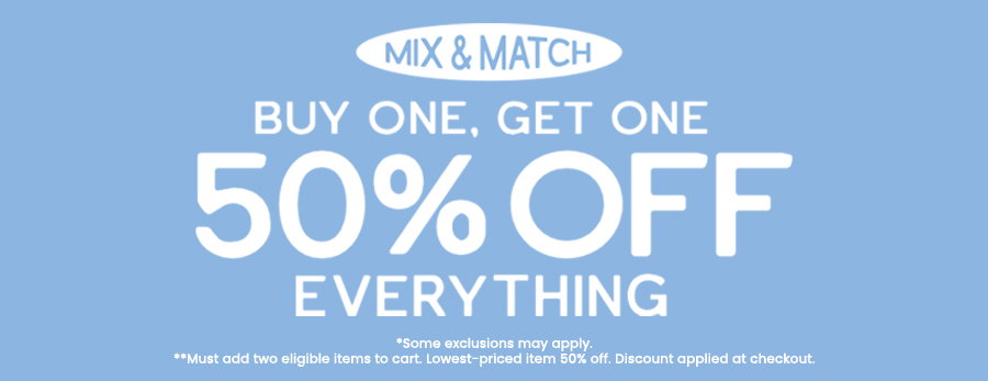 BOGO 50% 