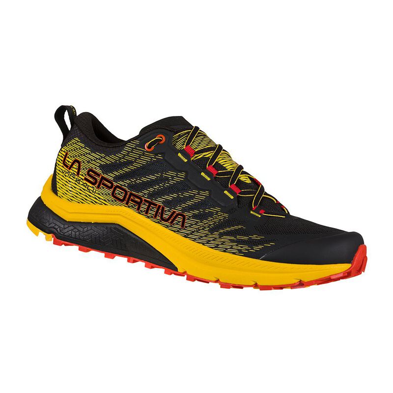 Zapatillas de trail Jackal II Hombres (Negro/Amarillo)