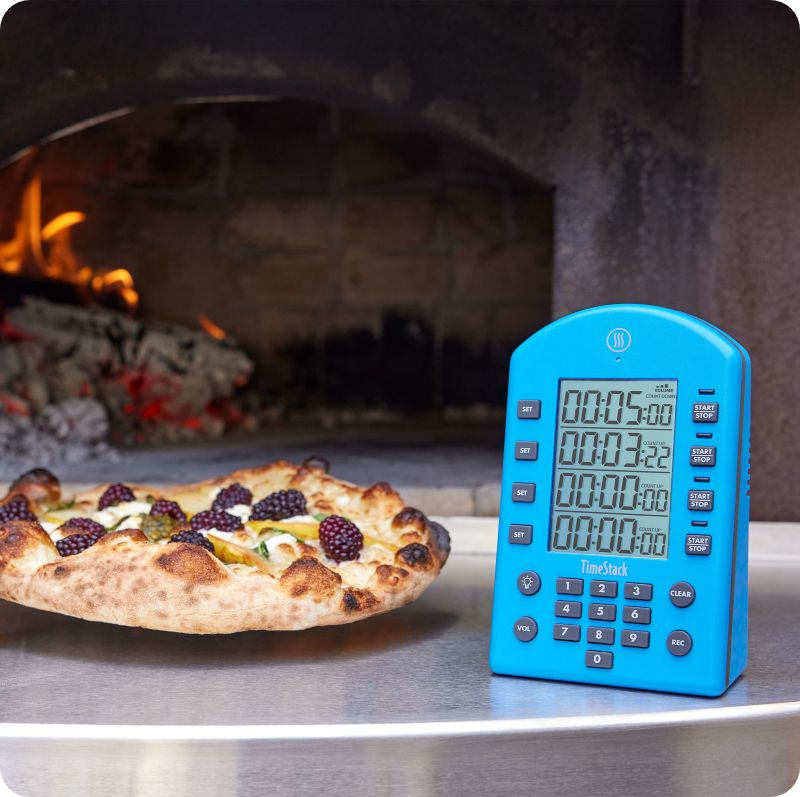 TimeStack Next to Outdoor Pizza Oven