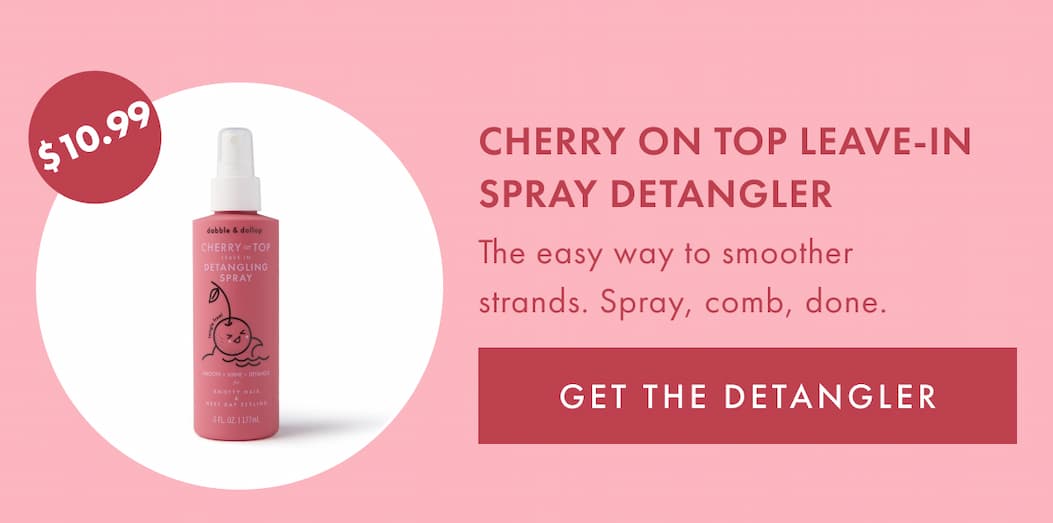 CHERRY ON TOP LEAVE-IN SPRAY DETANGLER | GET THE DETANGLER
