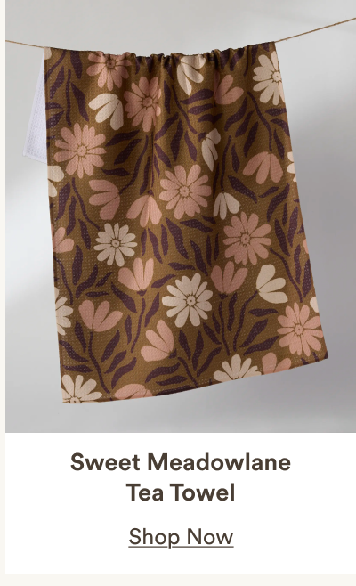 Sweet Meadowlane Tea Towel