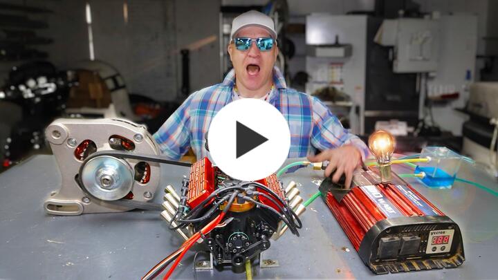 TOYAN V8 Engine FS-V800WGPC 28cc OHV Gasoline Engine - Build Your Own V8 Engine - V8 Engine Model Kit That Works