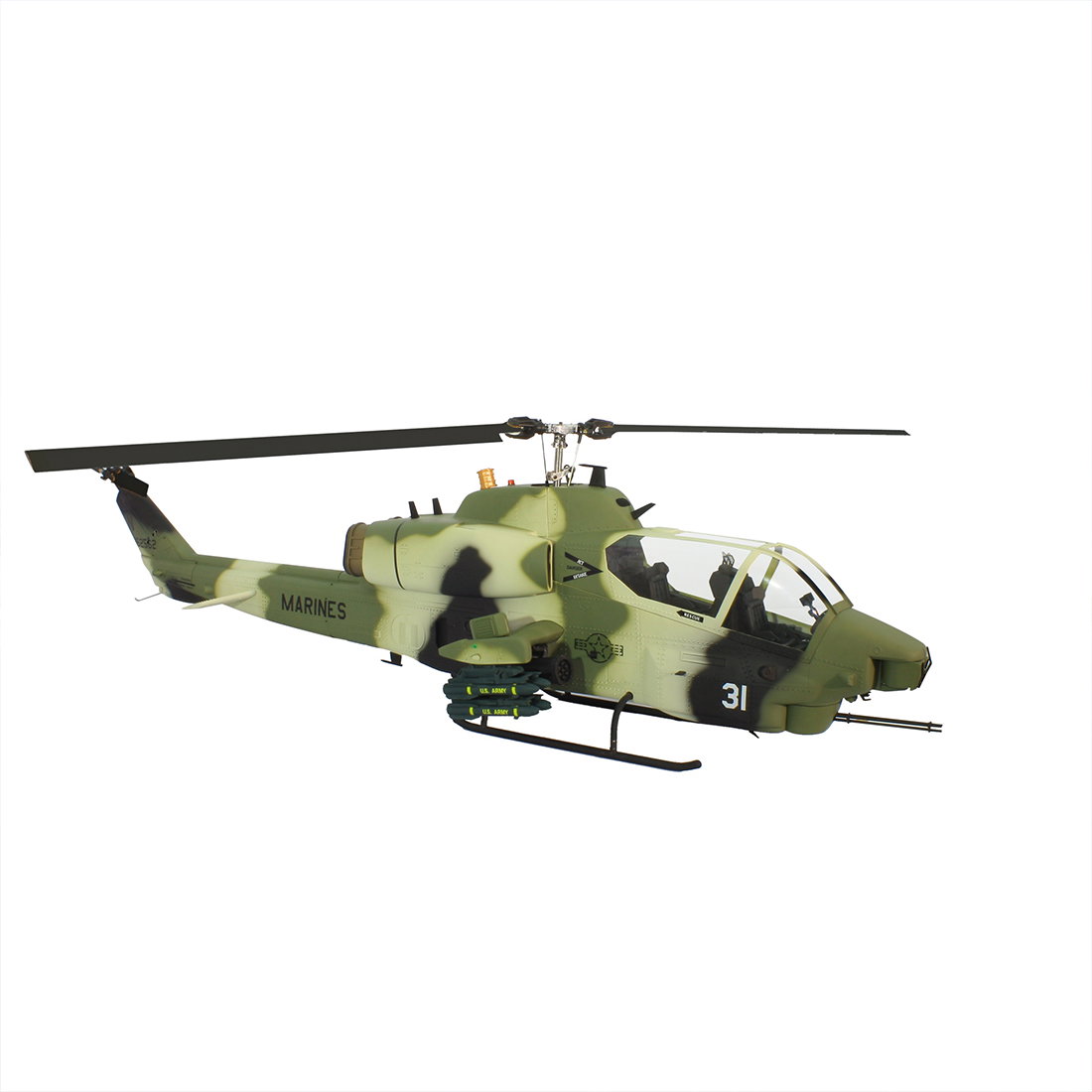 ROBAN 700-Class AH-1 Cobra 2.4GHz 6CH Scale RC Helicopter with H1 PRO Flight Controller, GPS Position Hold, Auto Hover & One-Key Return (RTF Version）