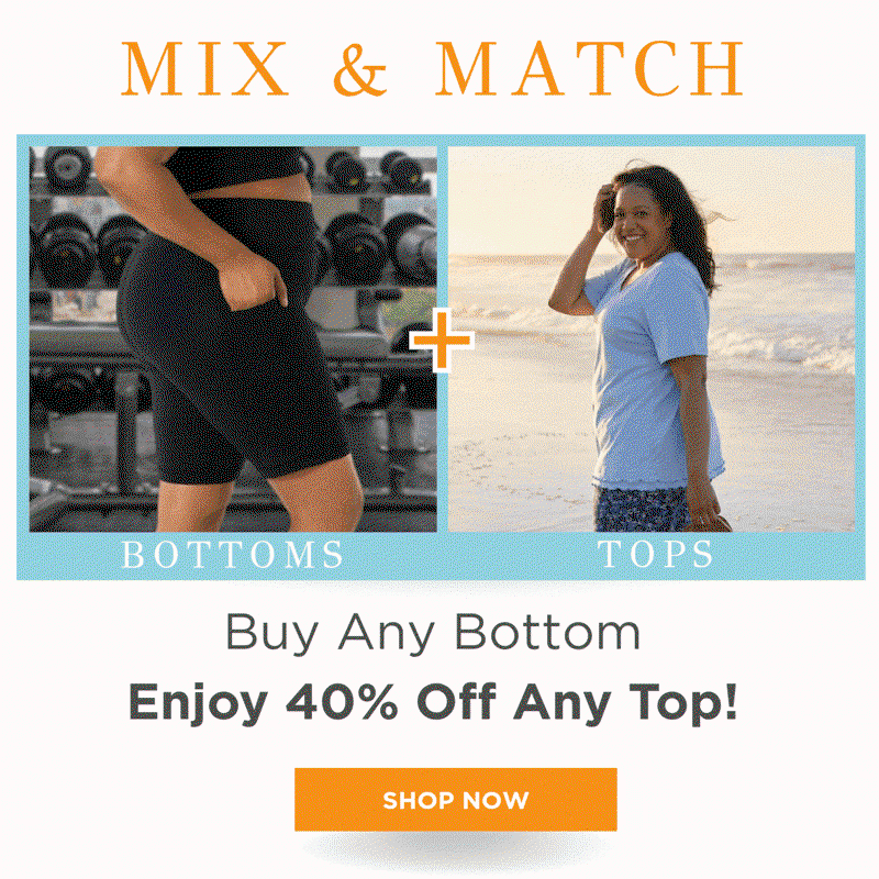 Buy Any Plus-size Bottom - Get Any Plus-size Top At 40% Off