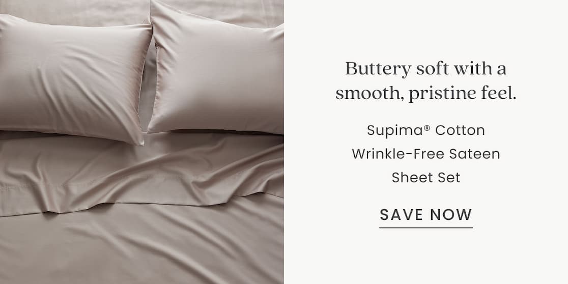 Wrinkle-Free Sateen