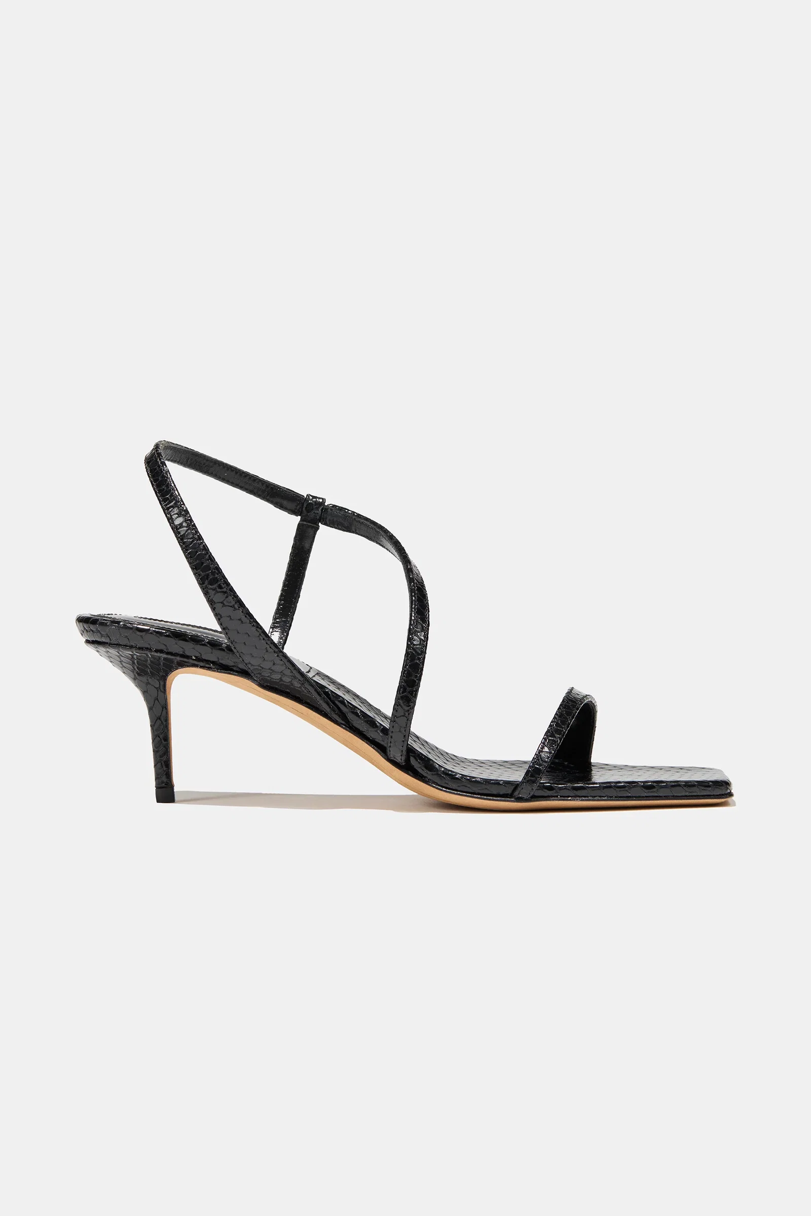 Image of Delicat in Black Embossed Snake
