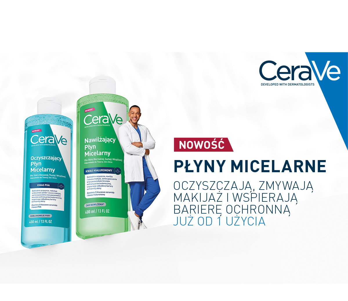 Upominek od marki CeraVe dla czystej skóry
