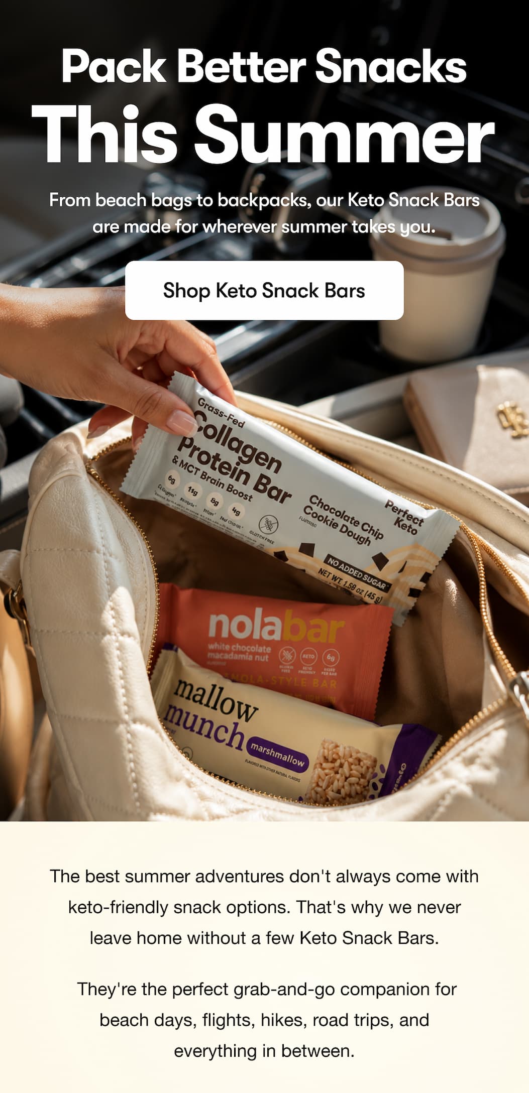 Pack better snacks this summer.