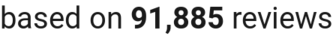 number of reviews
