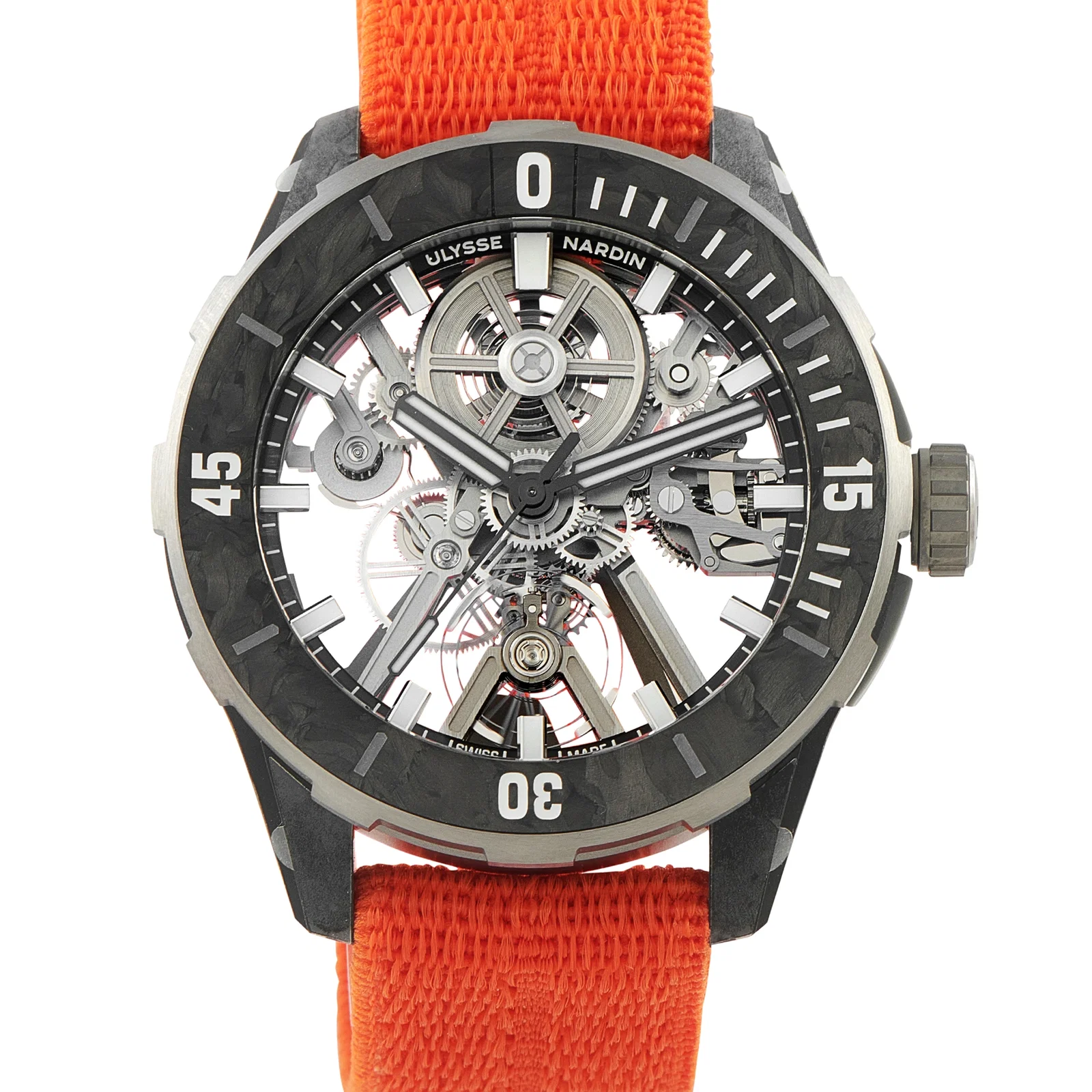 Ulysse Nardin Diver AIR Carbon Titanium Watch 3743-170-2a