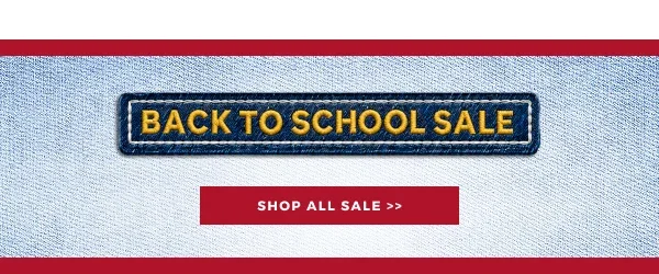 back to school sale