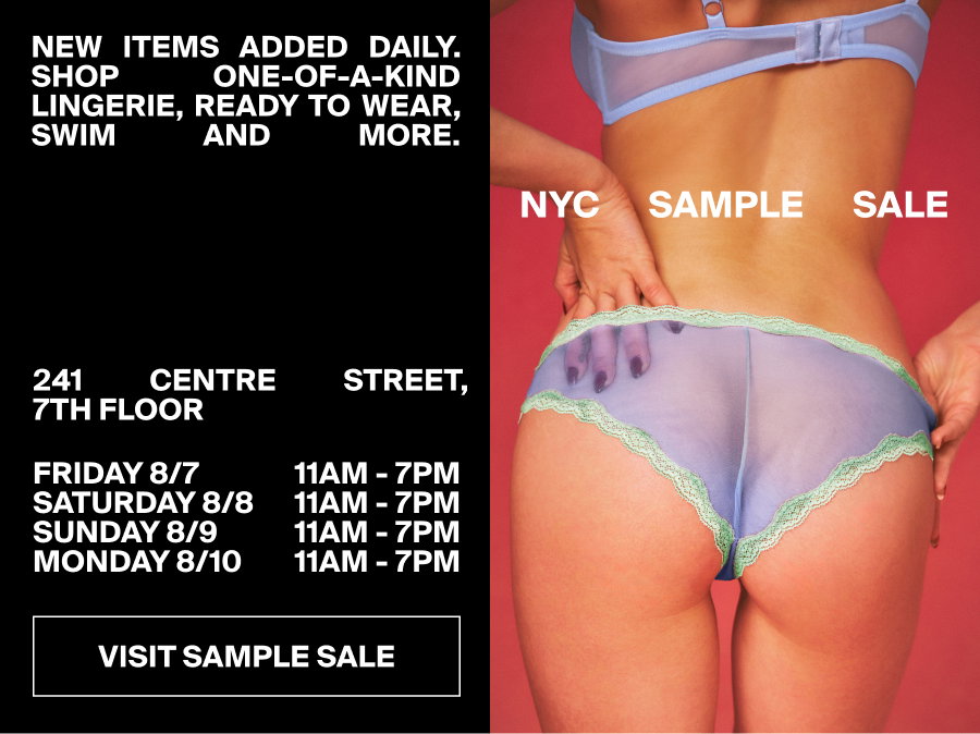 Visit NYC Sample Sale