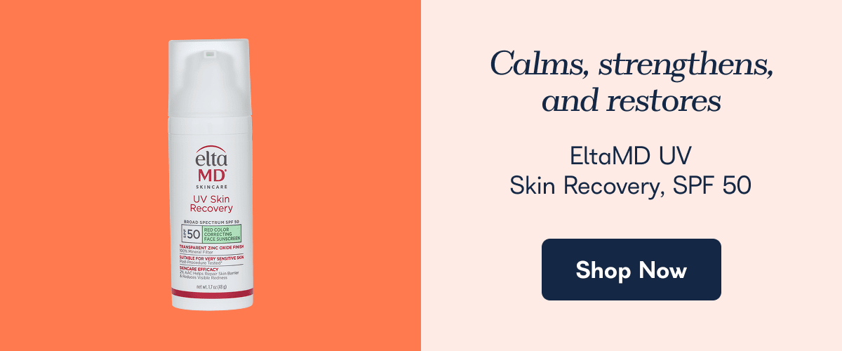 Calms, strengthens, and restores EltaMD UV Skin Recovery, SPF 50 Shop Now