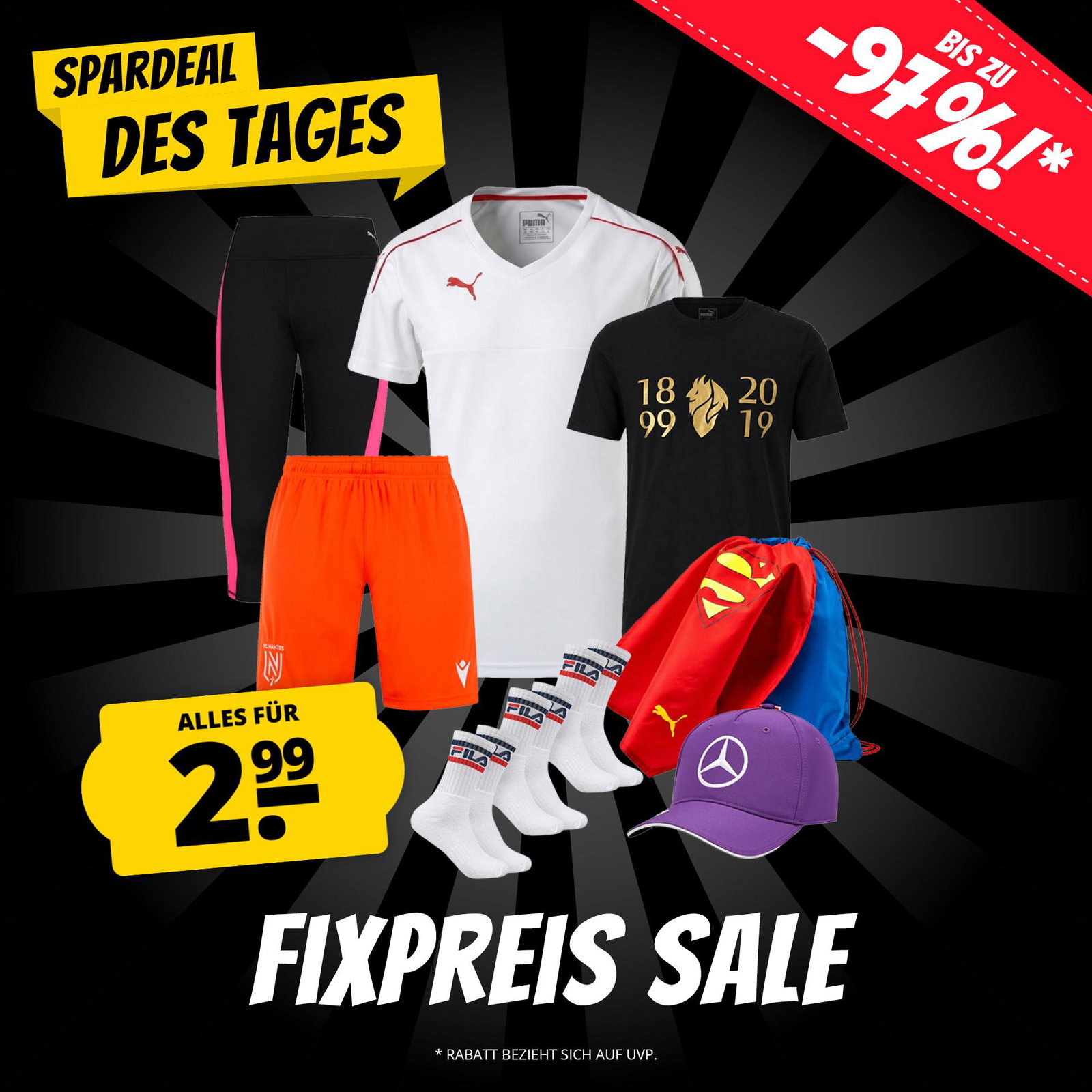 FIX Preis Sale 2,99 €