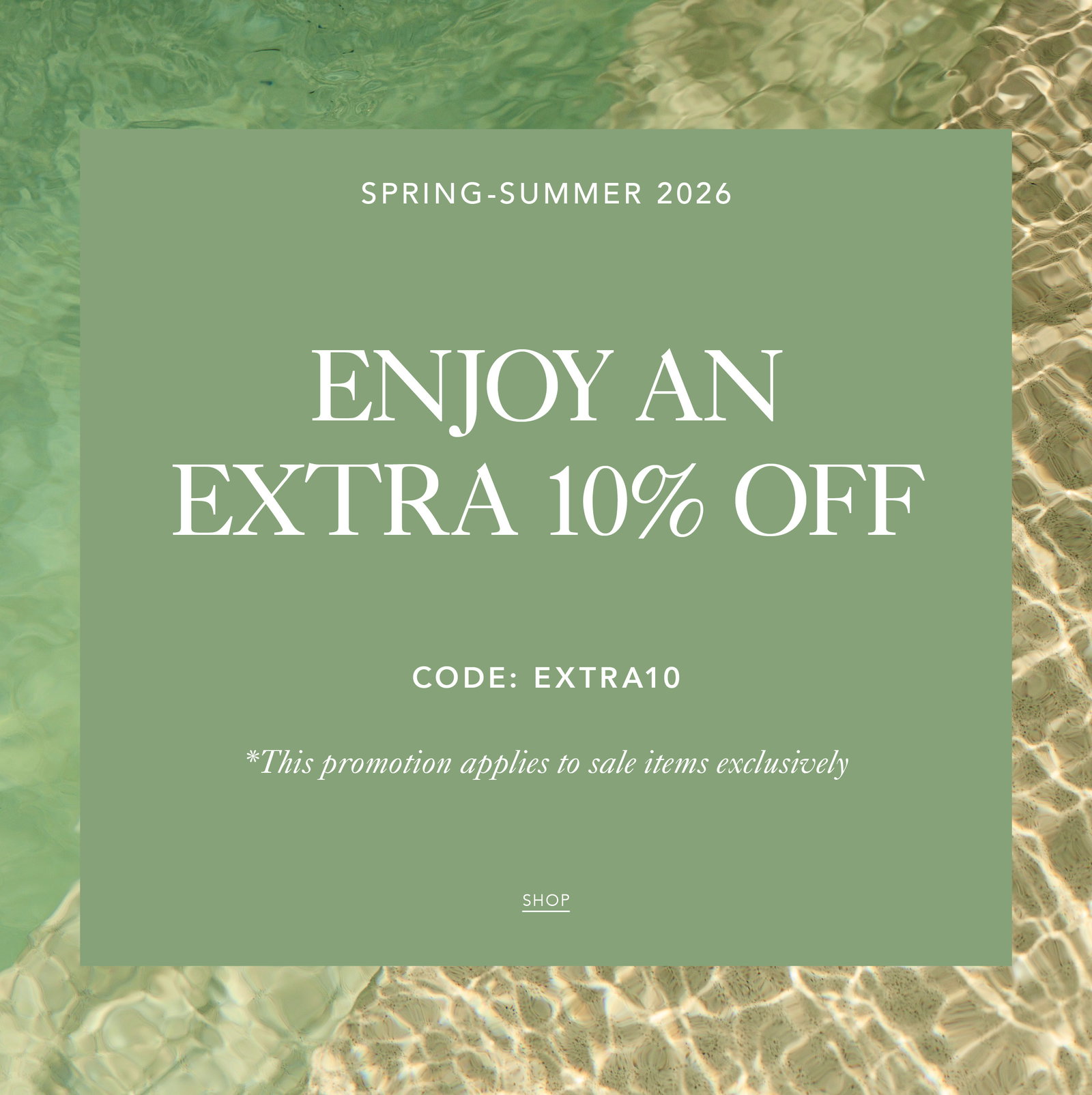 Extra 10% off
