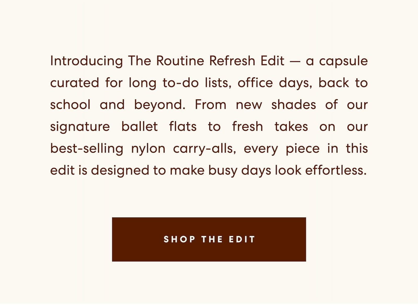 Shop The Edit