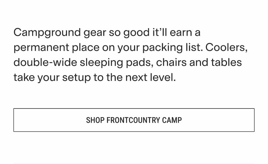 Frontcountry camp