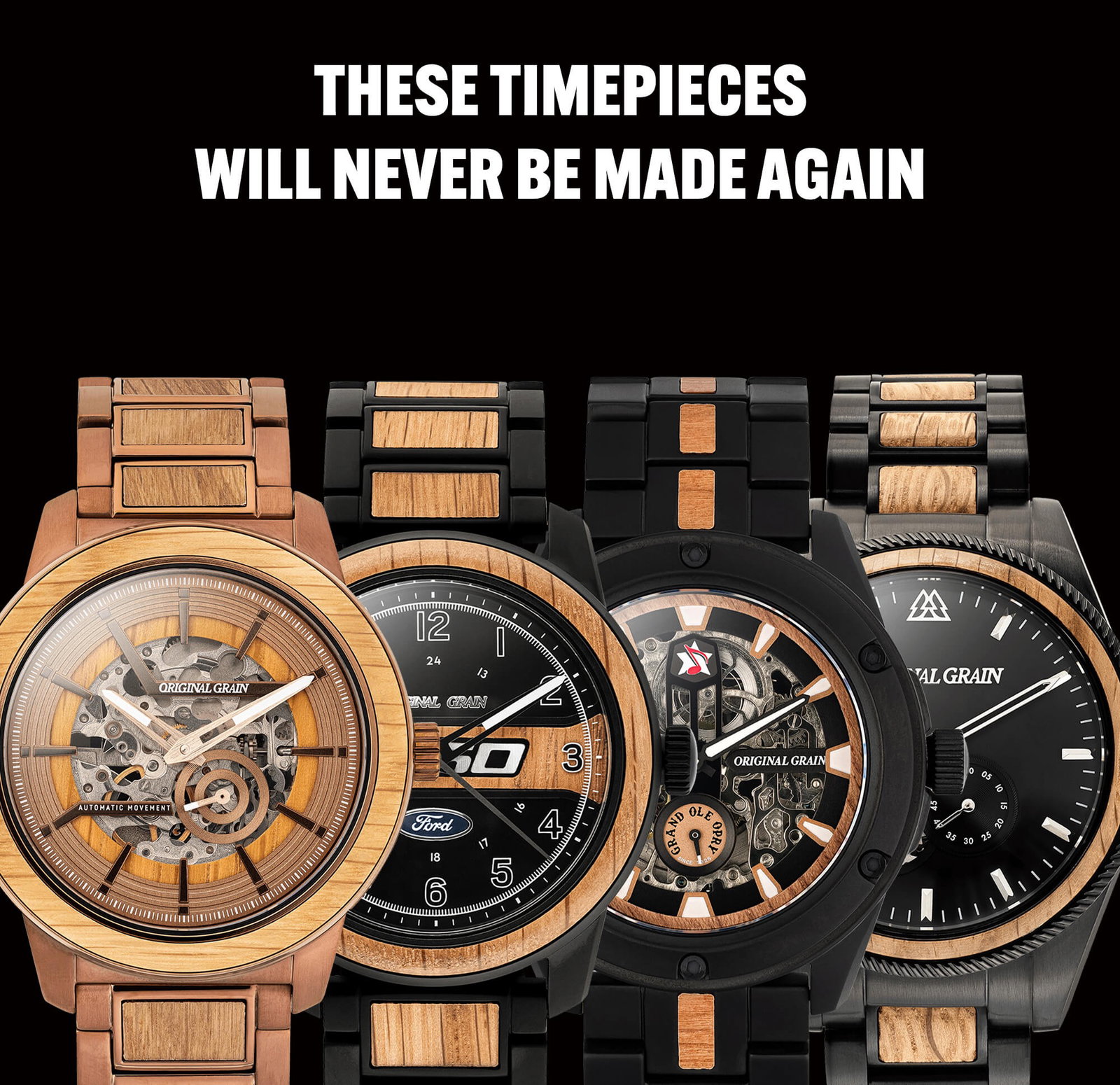 These watches are built for living