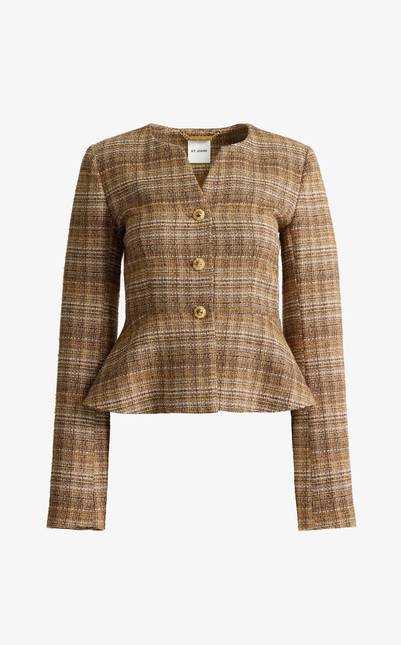 Image of Margaret Jacket In Gilded Tweed