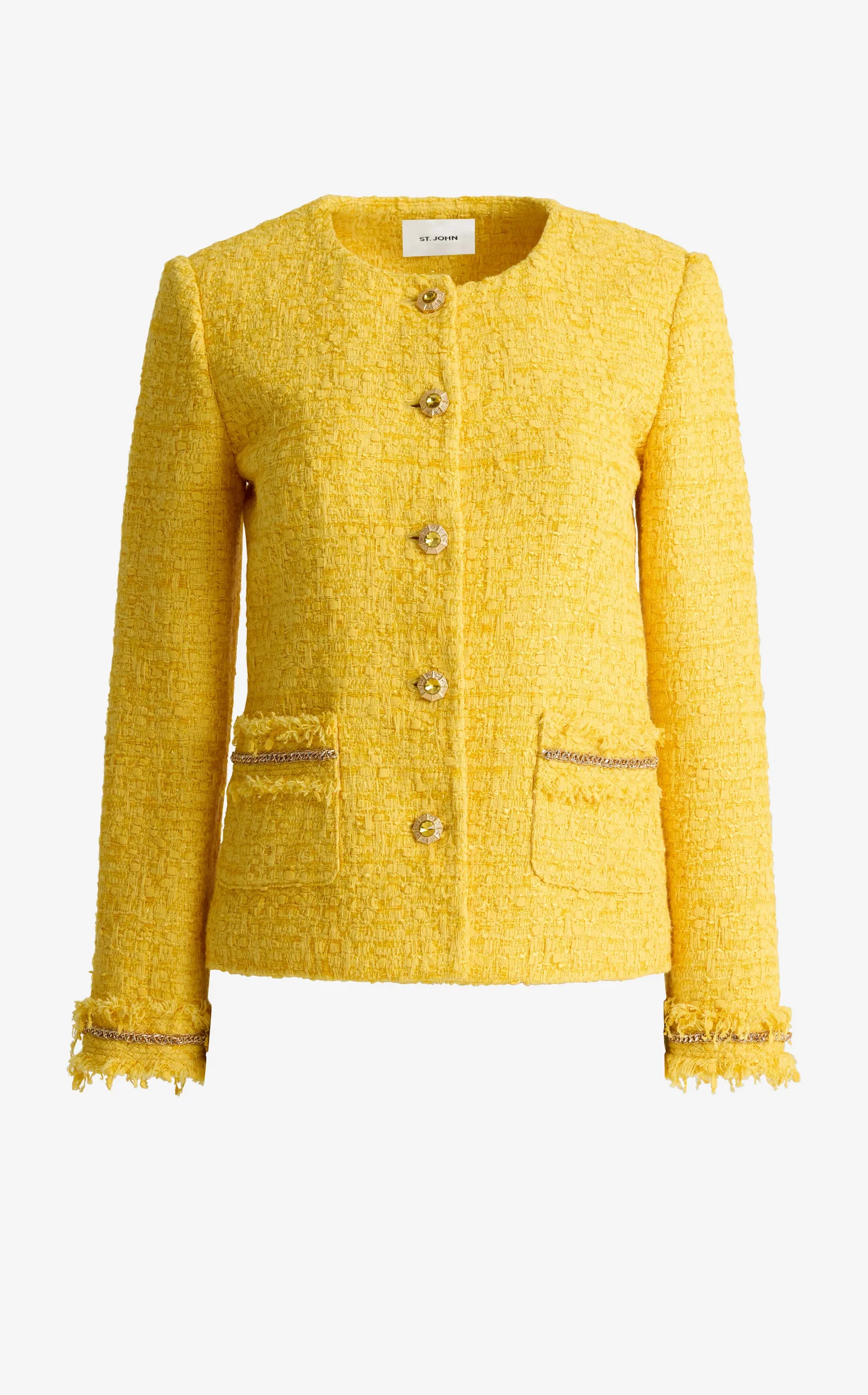 Image of Vivienne Jacket In Gold Coast Tweed