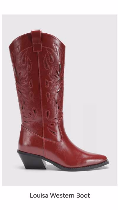 Louisa Western Boot