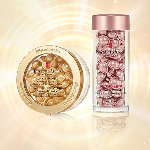 Retinol + HPR Ceramide and Advanced Gold Ceramide Capsules