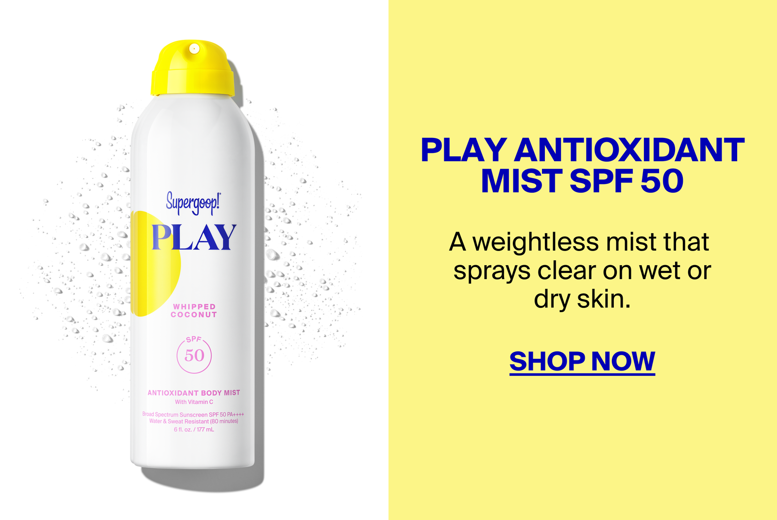 PLAY Mist SPF 50