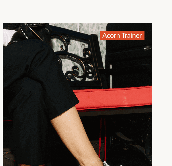 Womens Acorn Trainer
