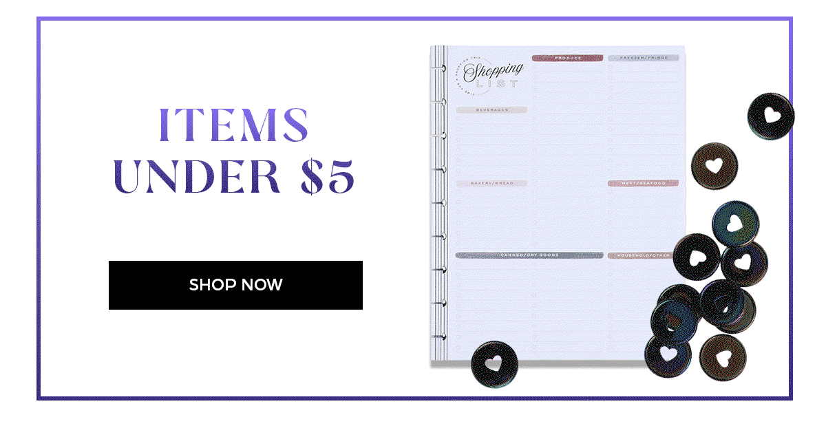Items Under $5
