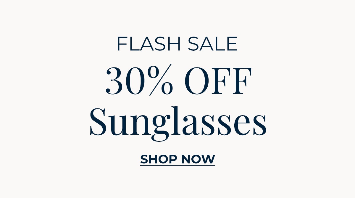 30% Off Sunglasses