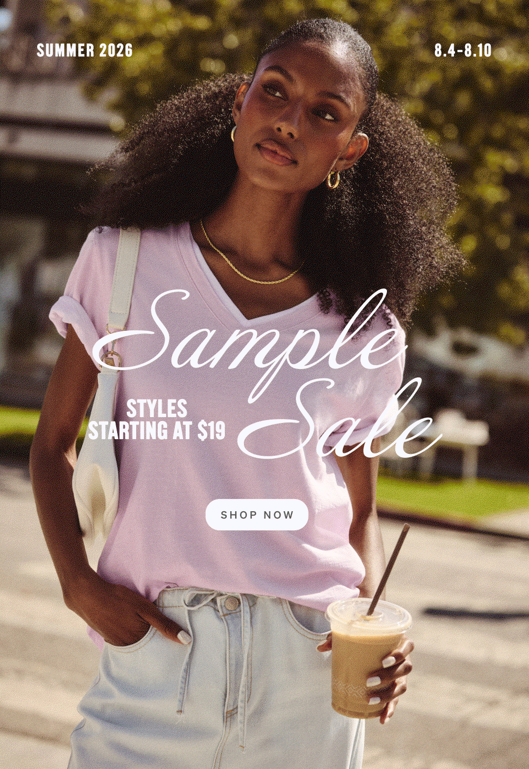 Shop Sample Sale