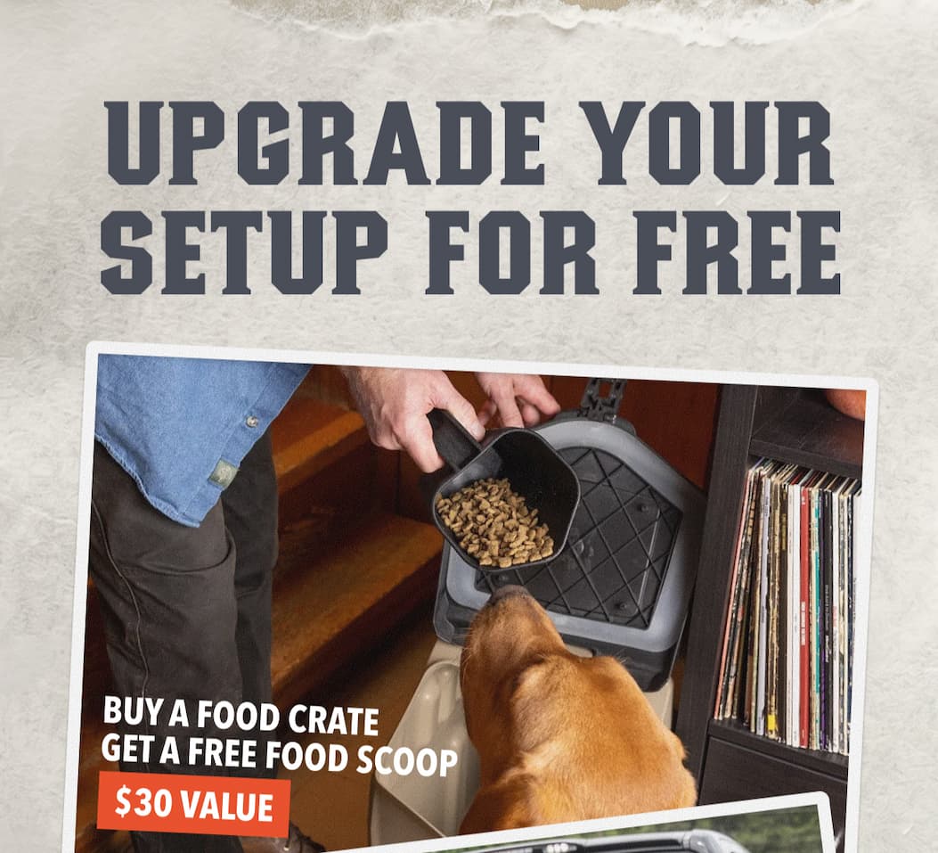 Buy a Food Crate → Get a Free Food Scoop