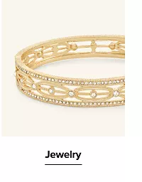 A gold bracelet. Jewelry.