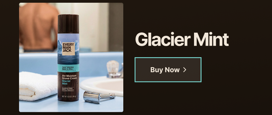 Glacier Mint 8H Moisture Shave Cream