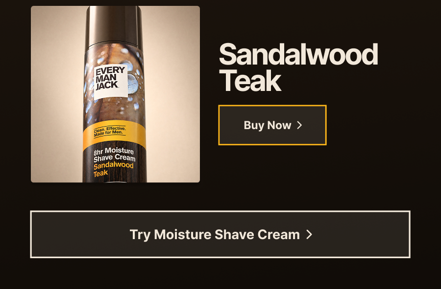 Sandalwood Teak 8H Moisture Shave Cream