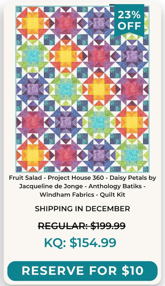 Fruit Salad Quilt Kit