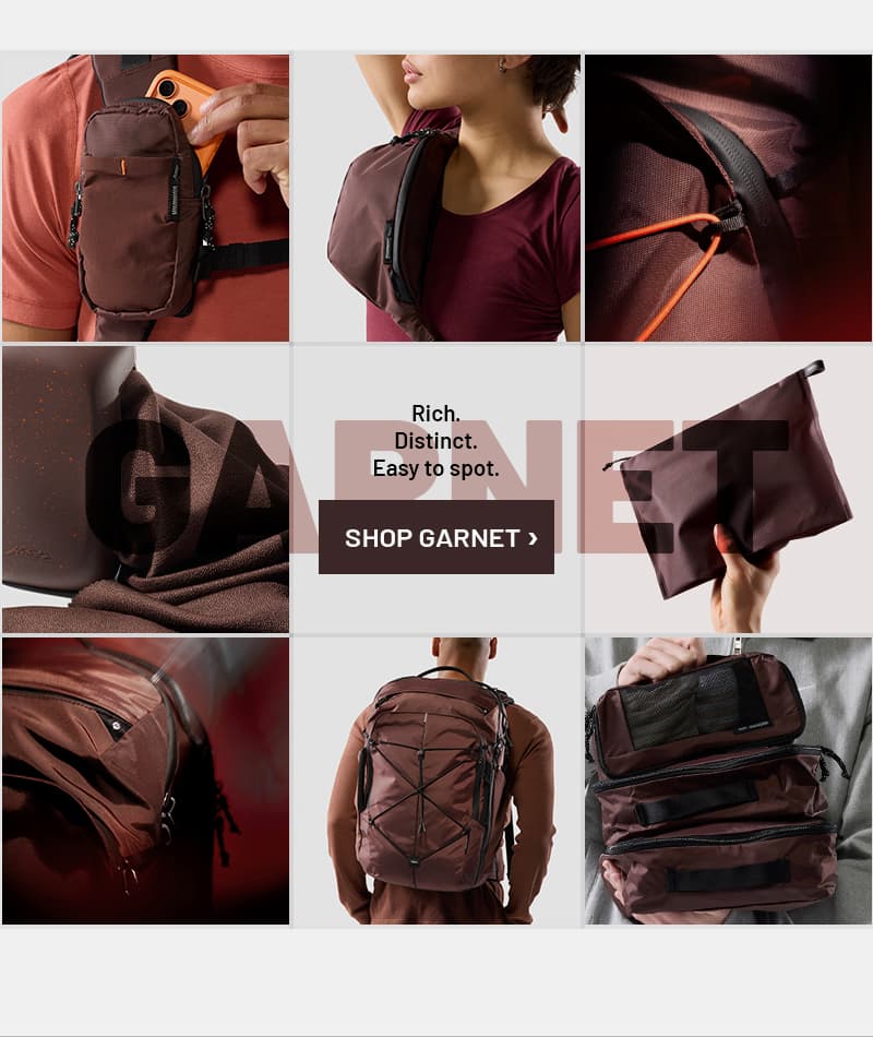 Rich. Distinct. Easy to spot. Shop Garnet