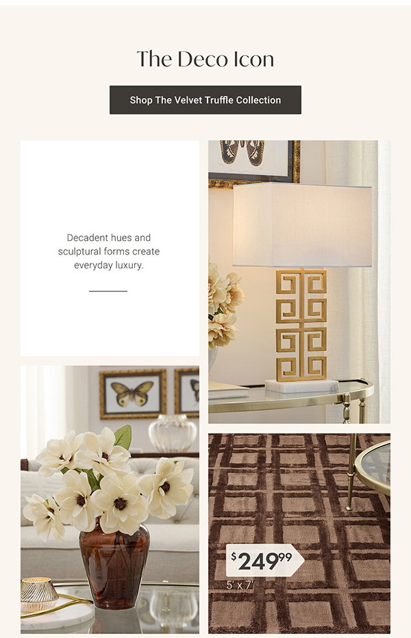 Shop Velvet Truffle Collection