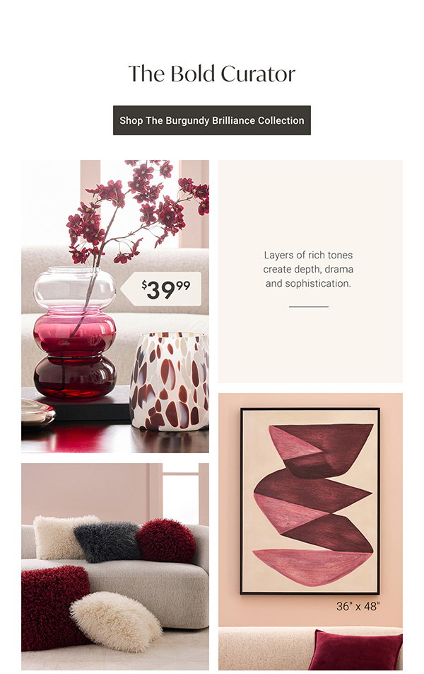 Shop The Burgundy Brilliance Collection