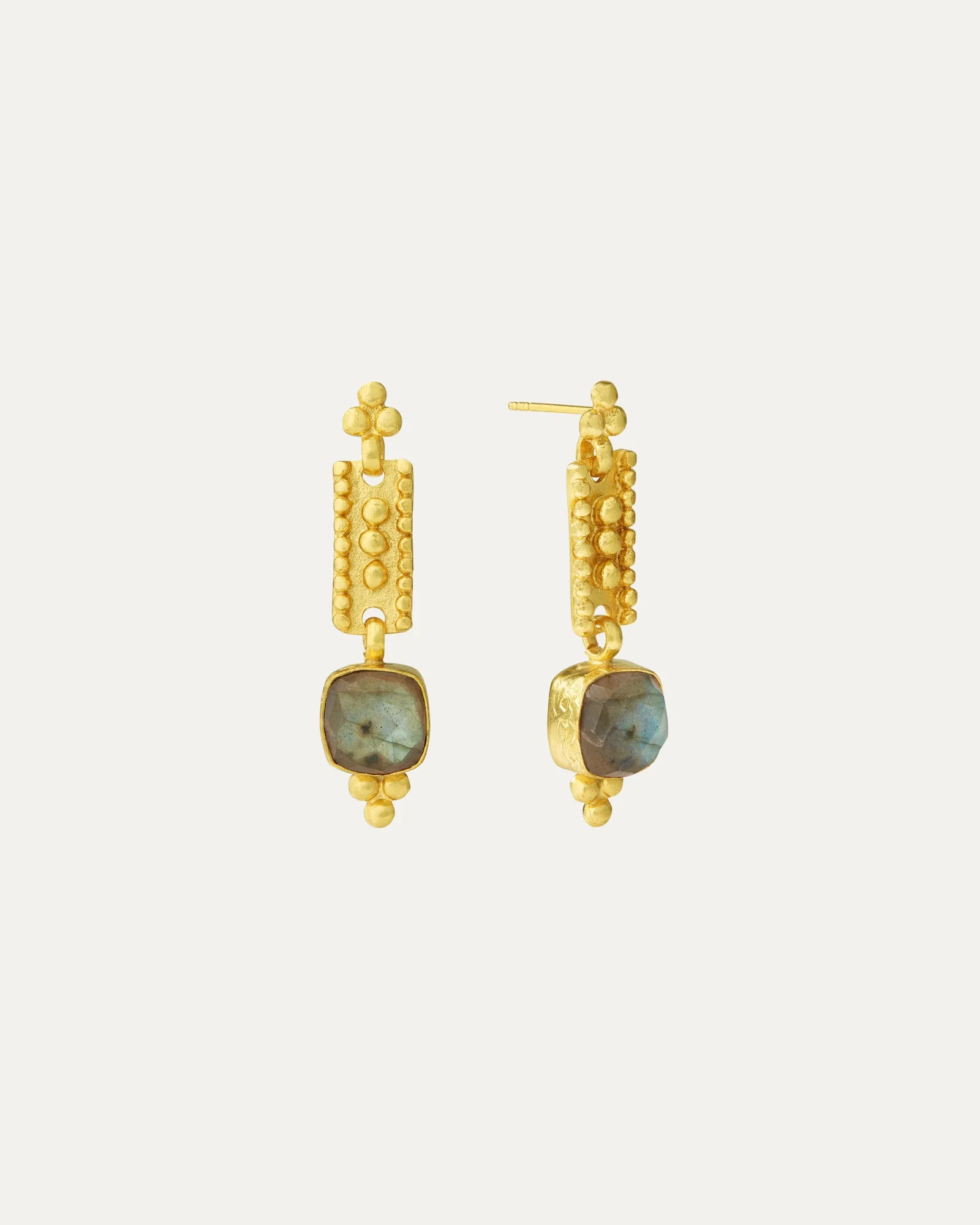 Image of Shahrzad Labradorite Drop Earrings